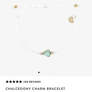 Chalcedony Charm Bracelet